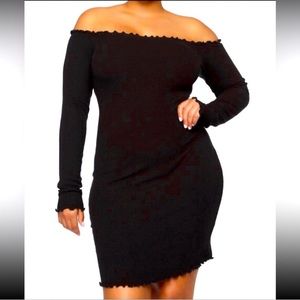 Off-The-Shoulder Mini Dress